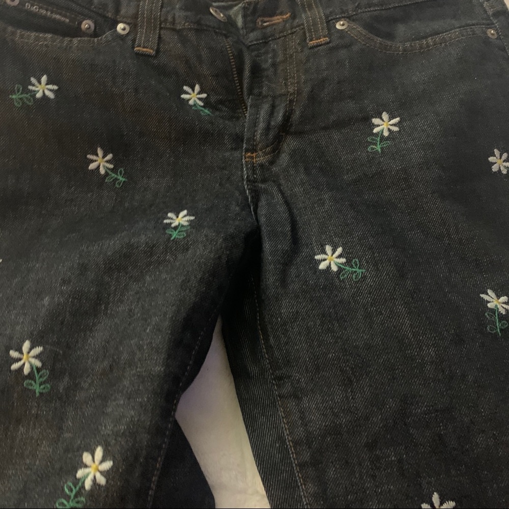 D&G jeans 🌸 daisy size 29 Capri  43 MADE IN ITALY